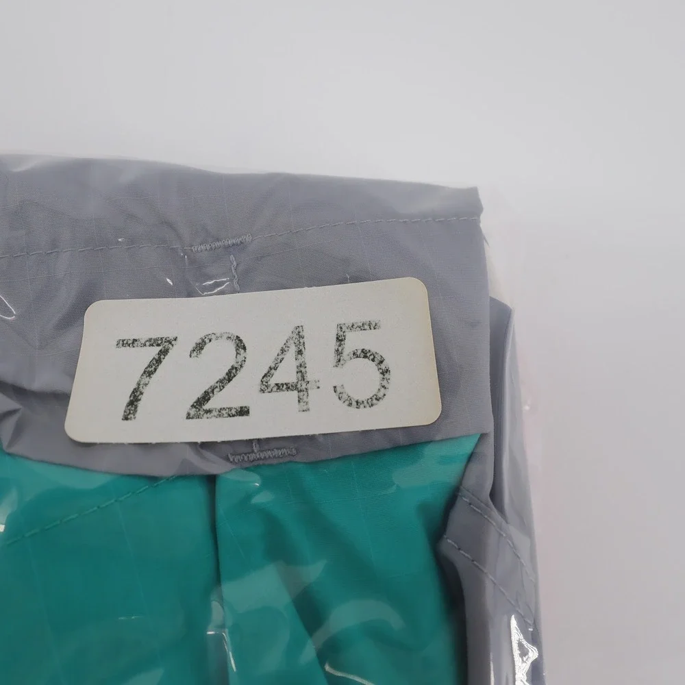 The North Face WindWall‎ Colorblock Y2K Look Windbreaker Grey Teal Pink Mens M